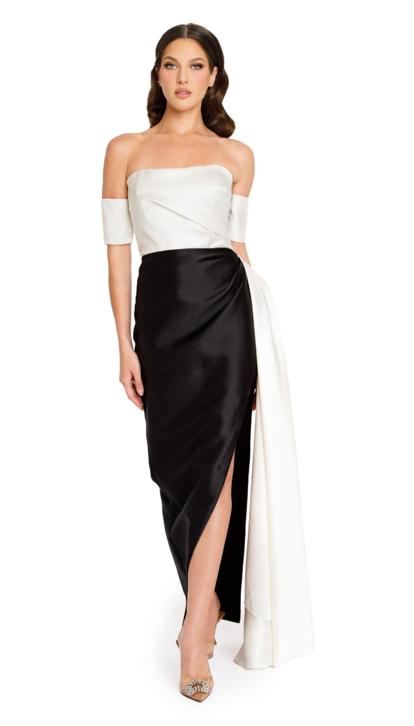 nicole bakti off the shoulder dress Nicole Bakti - 7343