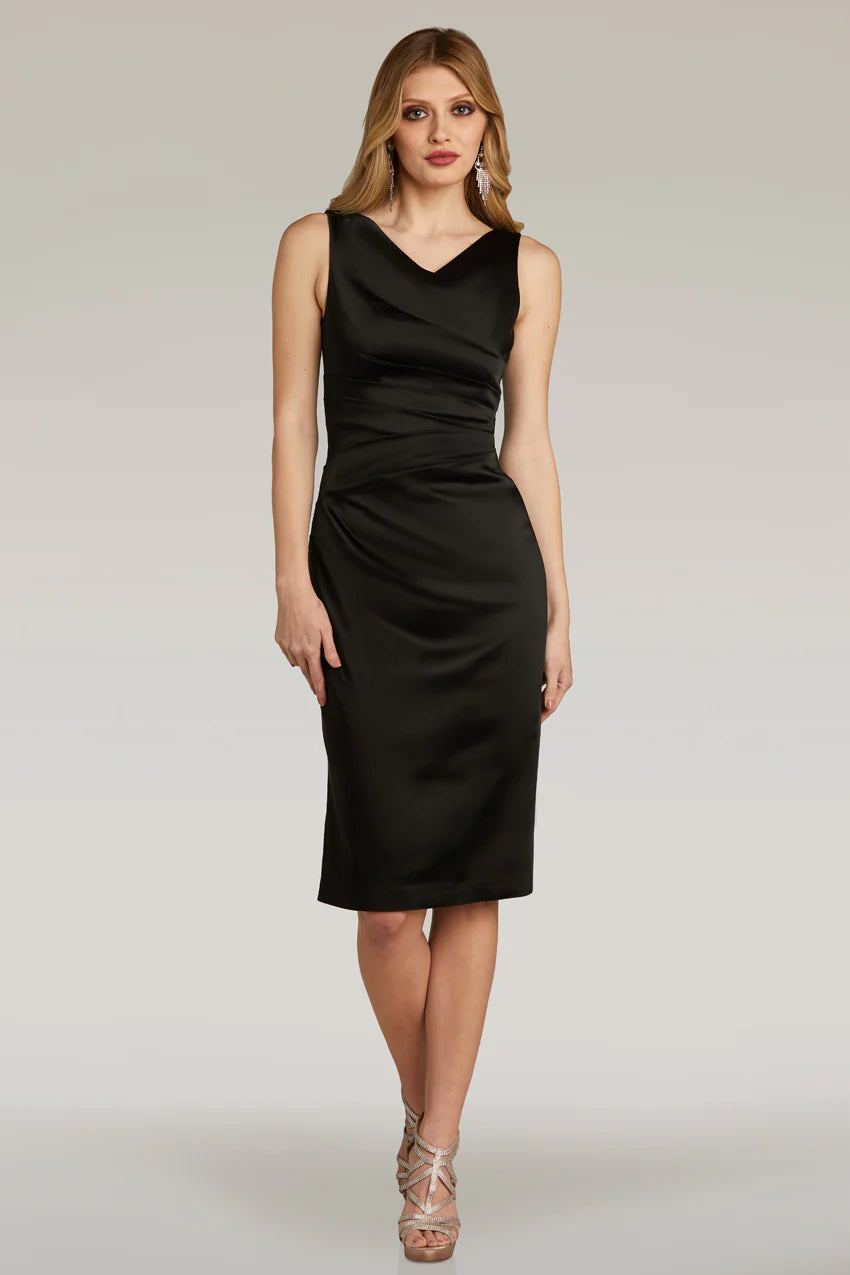 GIA FRANCO - 12281 - SLEEVELESS COCKTAIL DRESS Black / 10 GIA FRANCO - 12281 - SLEEVELESS COCKTAIL DRESS Black / 10