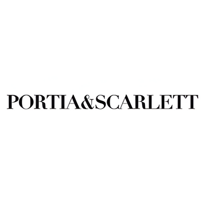 Logo of Portia & Scarlett - Explore Portia & Scarlett's Prom, Pageant, Cocktail, & Evening Gown Collection at Madeline's Boutique in Toronto and Boca Raton Florida