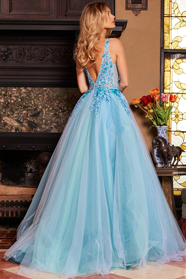 Jovani blue sales