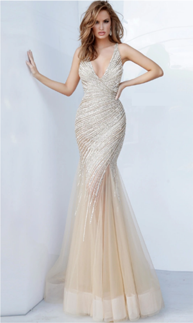 Jovani online mermaid gown