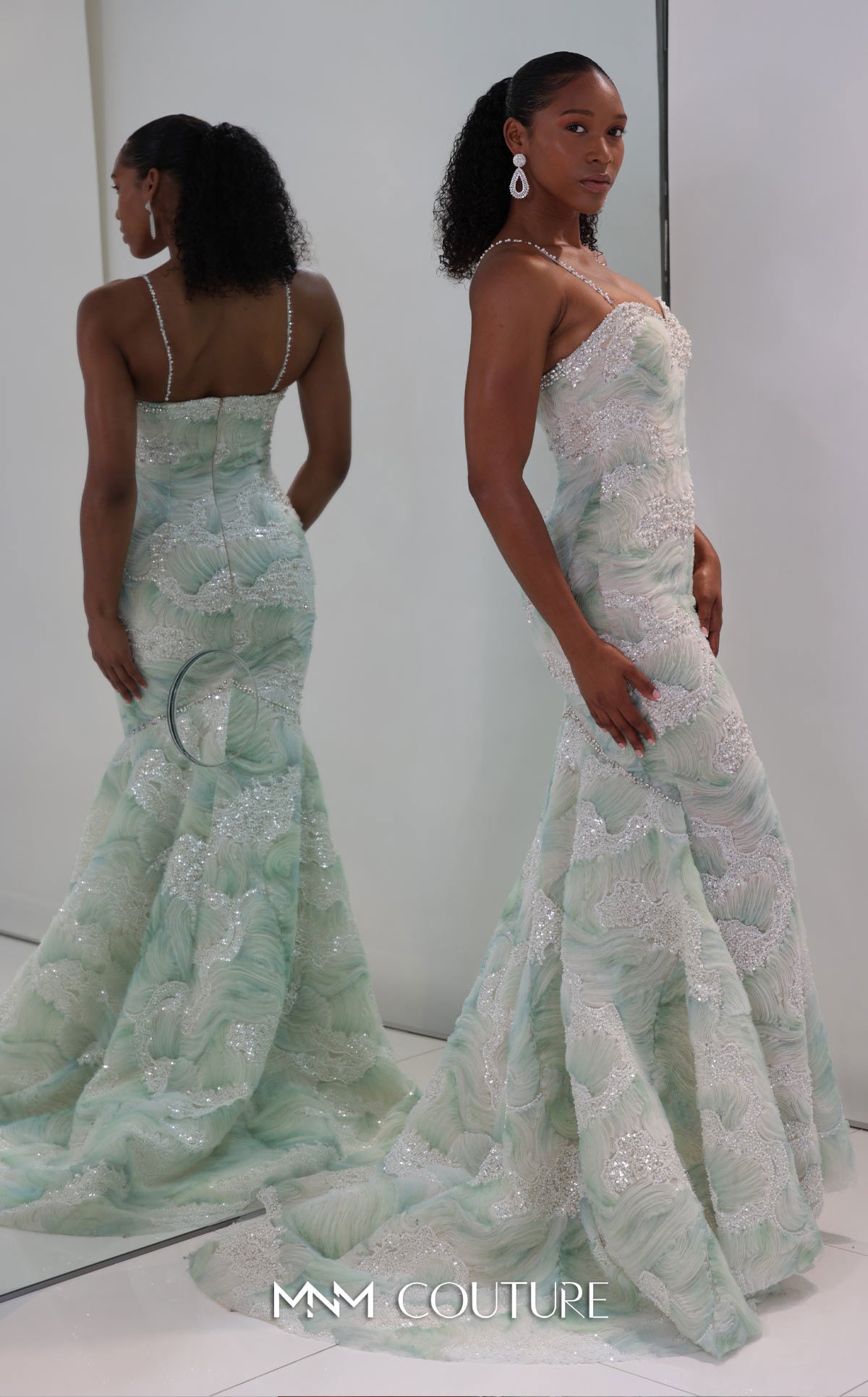 MNM Couture - M1133 - Embellished Sweetheart Mermaid Gown