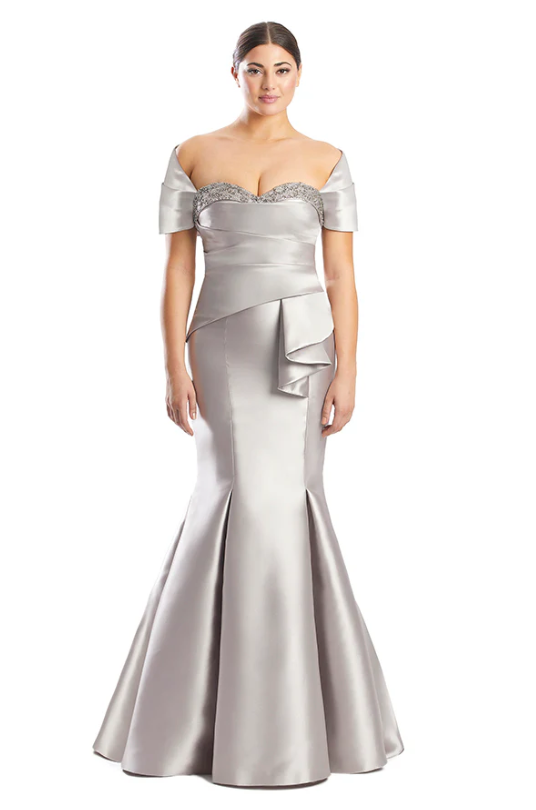 Alexander by Daymor - 1759: Off-Shoulder Mermaid Gown Alexander by Daymor - 1759: Off-Shoulder Mermaid Gown