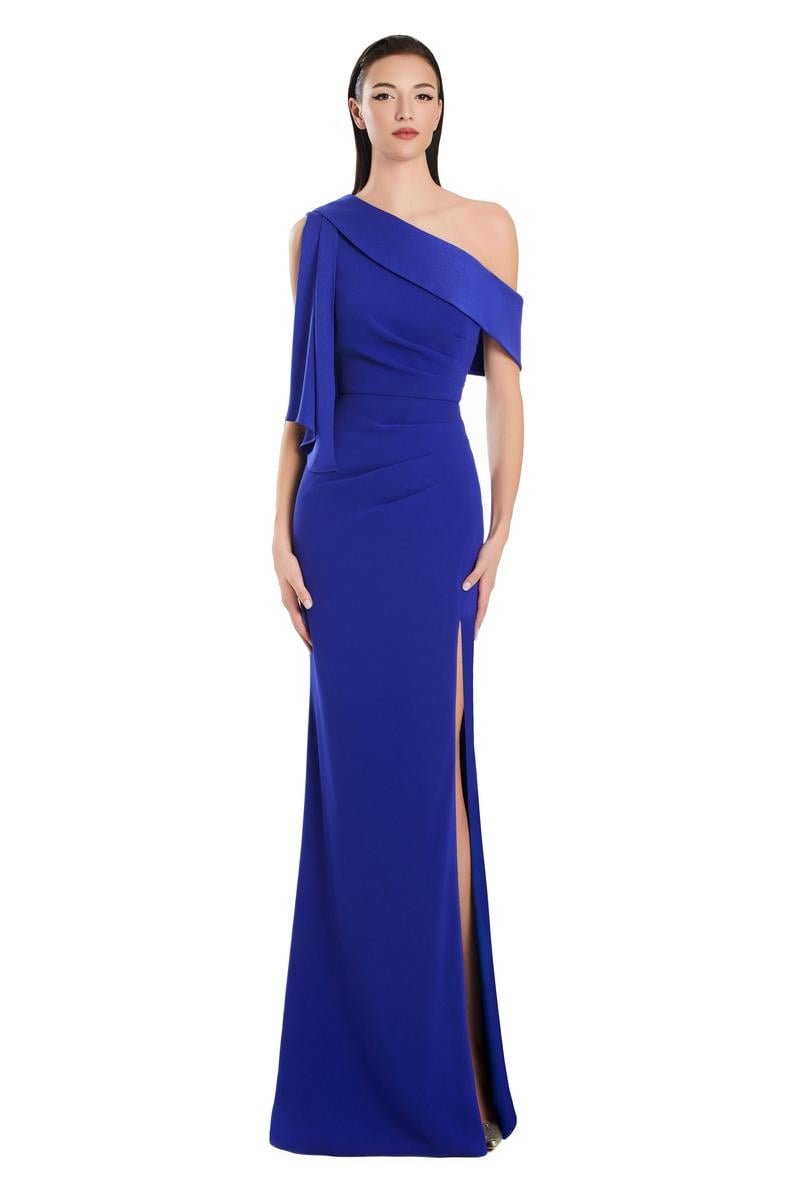 Alexander by Daymor - 3058S25 - One-Shoulder Draped Evening Gown Madeline's Boutique Boca Raton Alexander by Daymor - 3058S25 - One-Shoulder Draped Evening Gown Madeline's Boutique Boca Raton