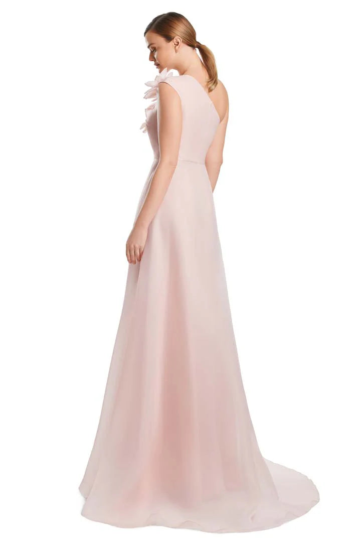 Alexander by Daymor - 3209S26 - One-Shoulder Floral A-Line Gown