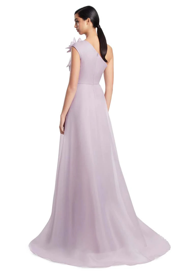 Alexander by Daymor - 3209S26 - One-Shoulder Floral A-Line Gown
