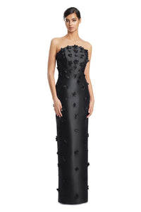 Alexander by Daymor - 3220S26 - Strapless Floral Column Gown