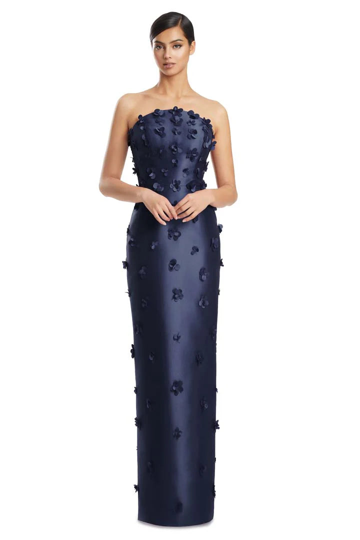 Alexander by Daymor - 3220S26 - Strapless Floral Column Gown