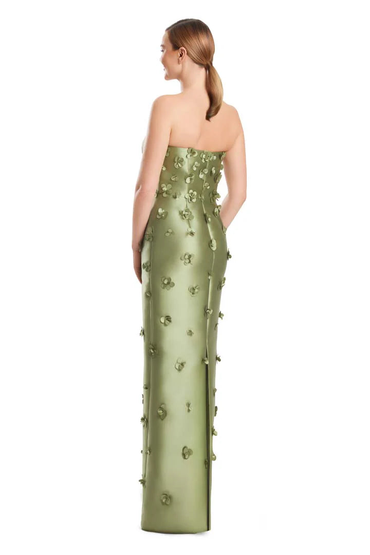 Alexander by Daymor - 3220S26 - Strapless Floral Column Gown