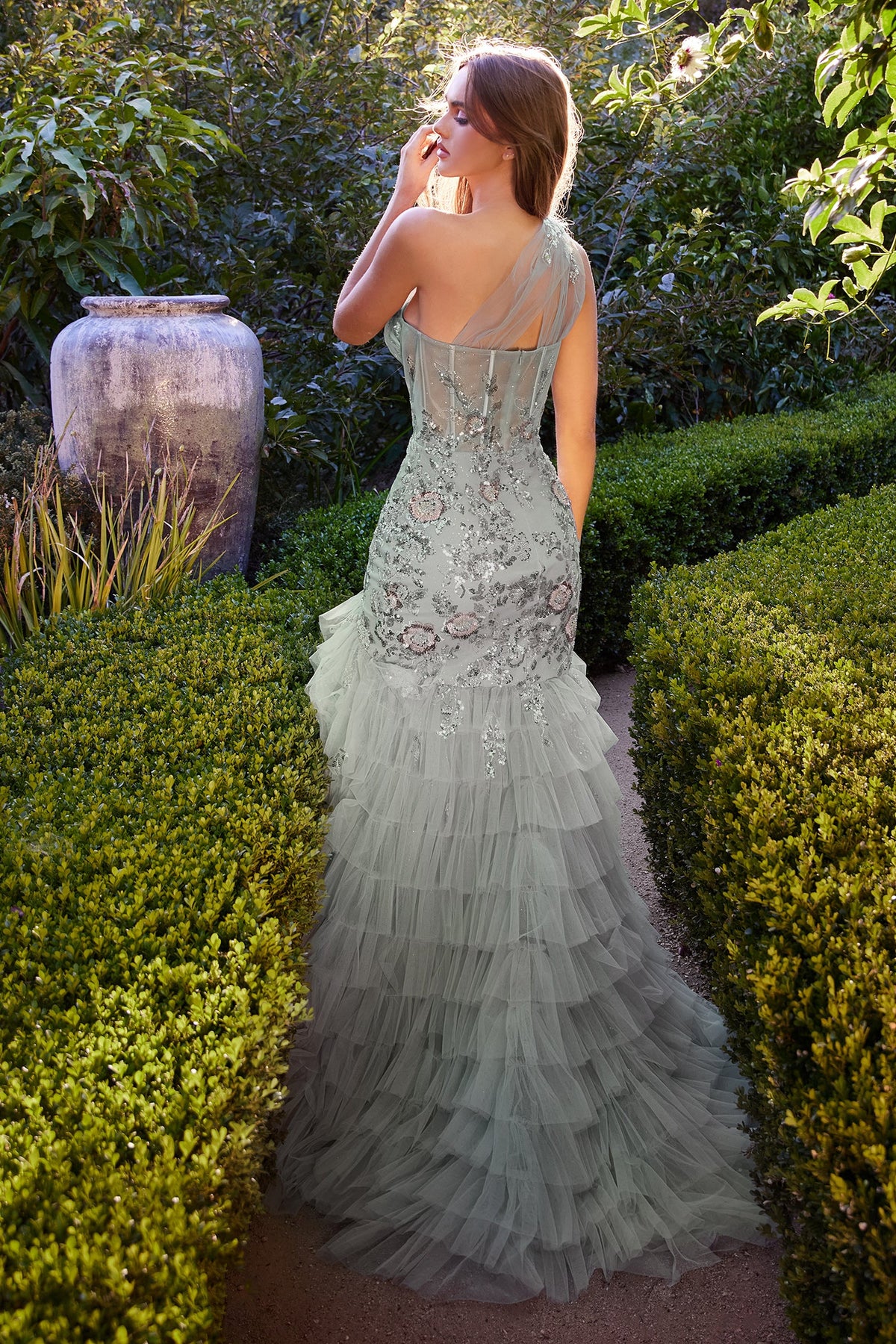 Andrea&Leo - A1260 - Mermaid Prom Dress with Sequin Embellishments Madeline's Boutique Boca Raton Andrea&Leo - A1260 - Mermaid Prom Dress with Sequin Embellishments Madeline's Boutique Boca Raton