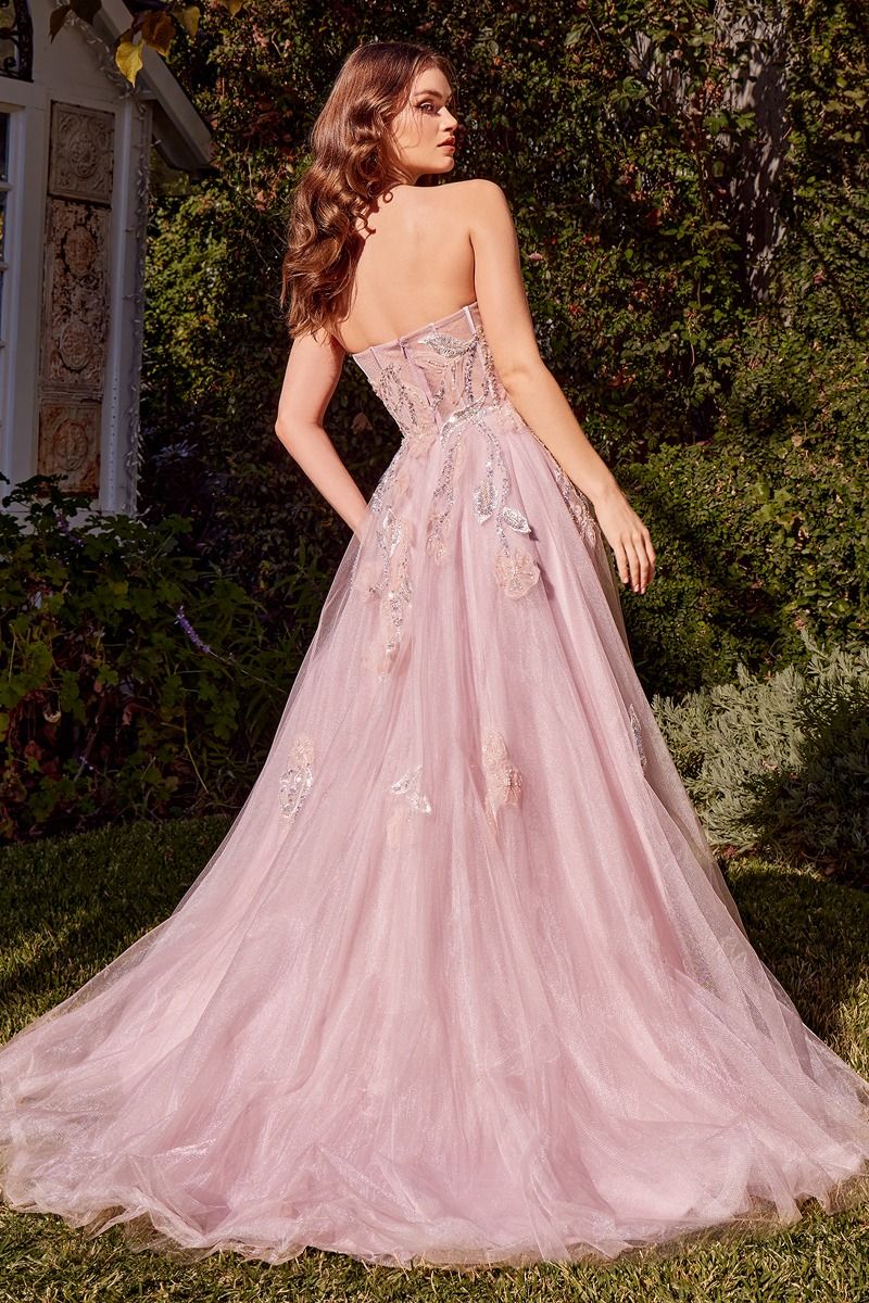 Andrea & Leo - A1294 - Floral Appliqu A-Line Gown | Madeline's Madeline's Boutique Boca Raton Andrea & Leo - A1294 - Floral Appliqu A-Line Gown | Madeline's Madeline's Boutique Boca Raton