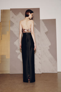 Audrey+Brooks - 6933 - Strapless Gown with Contrast Sequin Bodice