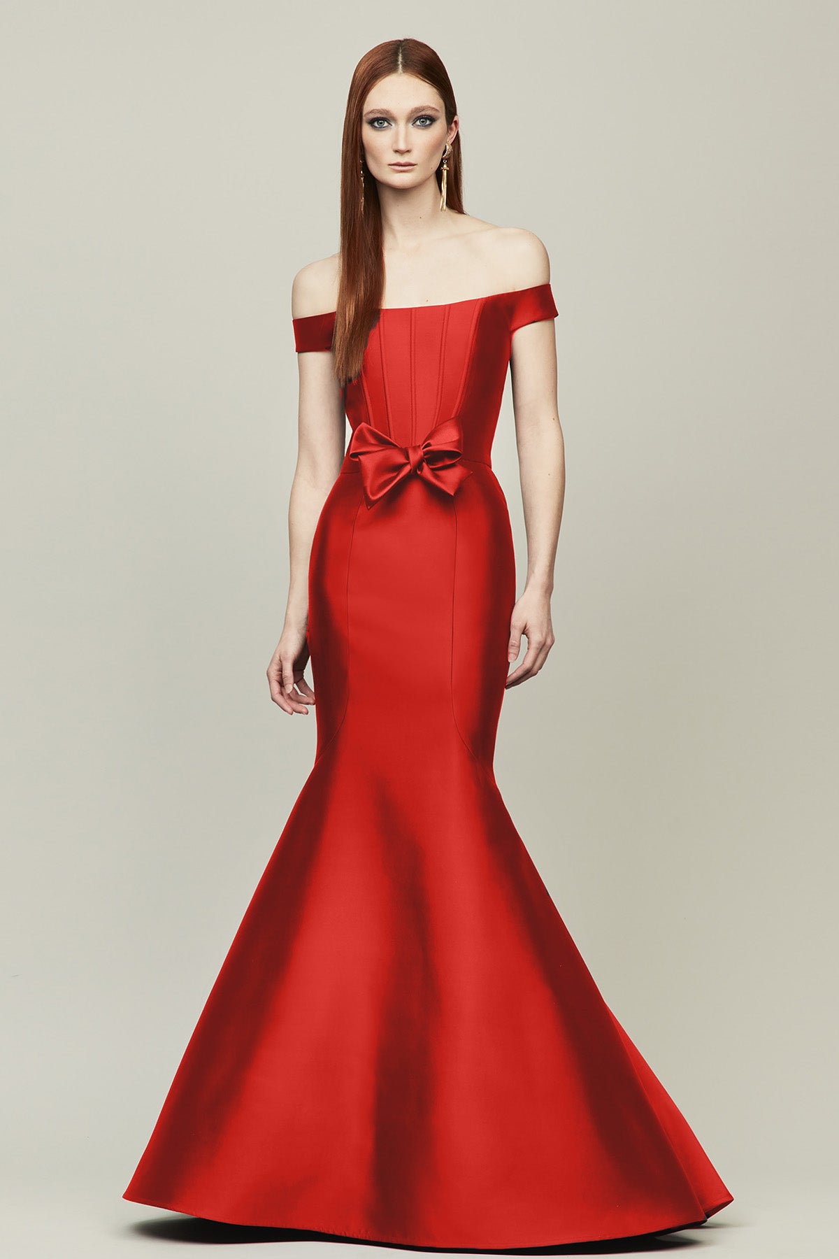 Audrey+Brooks - 6318 - Off-the-Shoulder Mermaid Gown