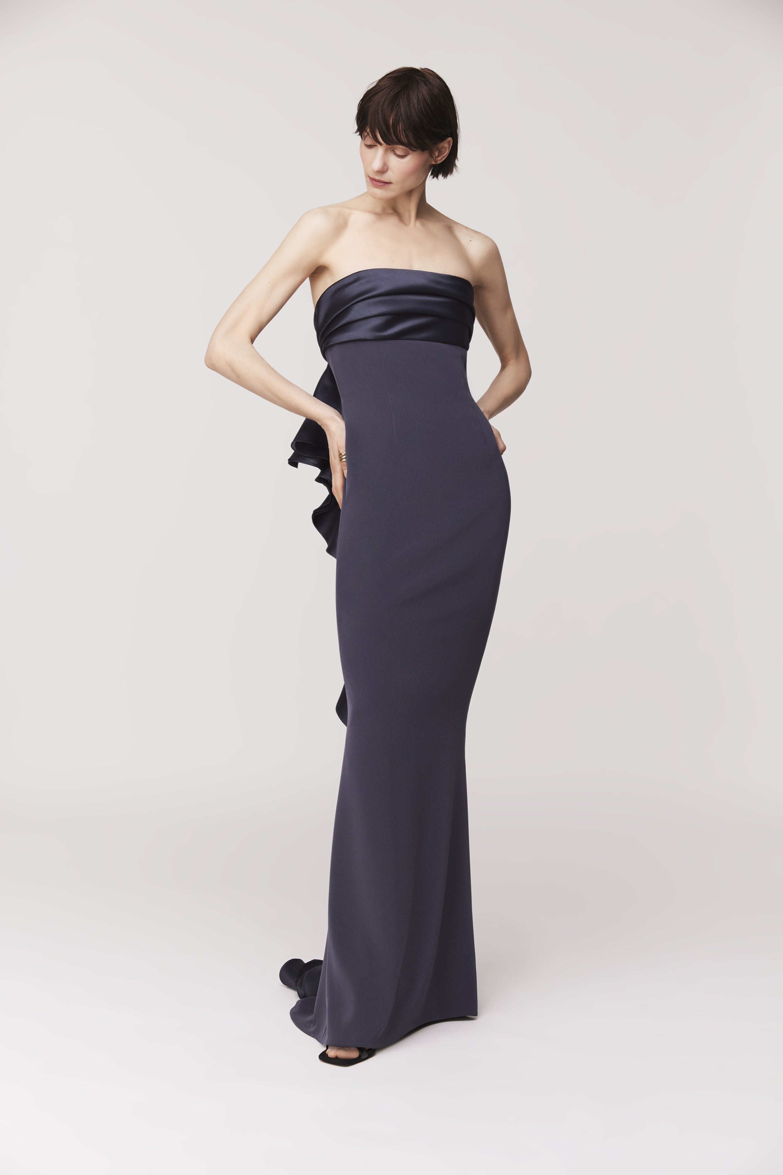 Audrey+Brooks - 6700 - Strapless Fit and Flare Gown – Madeline's