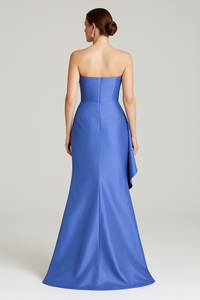 Gia Franco - 12551 - Strapless Draped Column Gown
