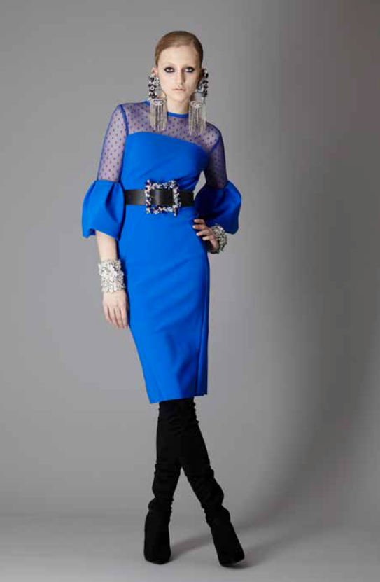 blue dress for baby girl Greta Constantine main image 1