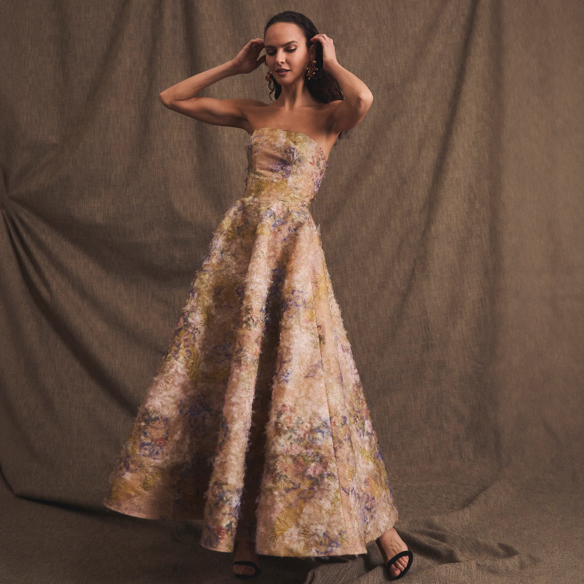 Helsi - CELINE - Fit and Flare Formal Midi Dress (DR6280) Madeline's Boutique Boca Raton Helsi - CELINE - Fit and Flare Formal Midi Dress (DR6280) Madeline's Boutique Boca Raton