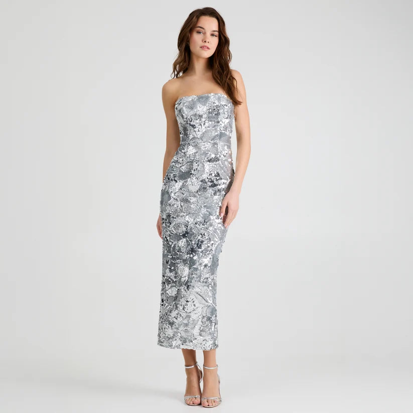 Helsi - Leslie DR6149 - Strapless Body-Con Gown with Boning