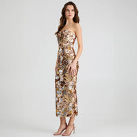 Helsi - Leslie DR6149 - Strapless Body-Con Gown with Boning