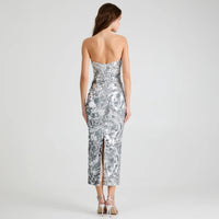 Helsi - Leslie DR6149 - Strapless Body-Con Gown with Boning