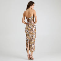 Helsi - Leslie DR6149 - Strapless Body-Con Gown with Boning