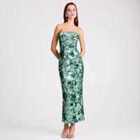 Helsi - Leslie DR6149 - Strapless Body-Con Gown with Boning