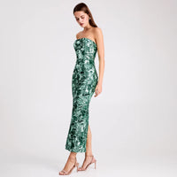 Helsi - Leslie DR6149 - Strapless Body-Con Gown with Boning