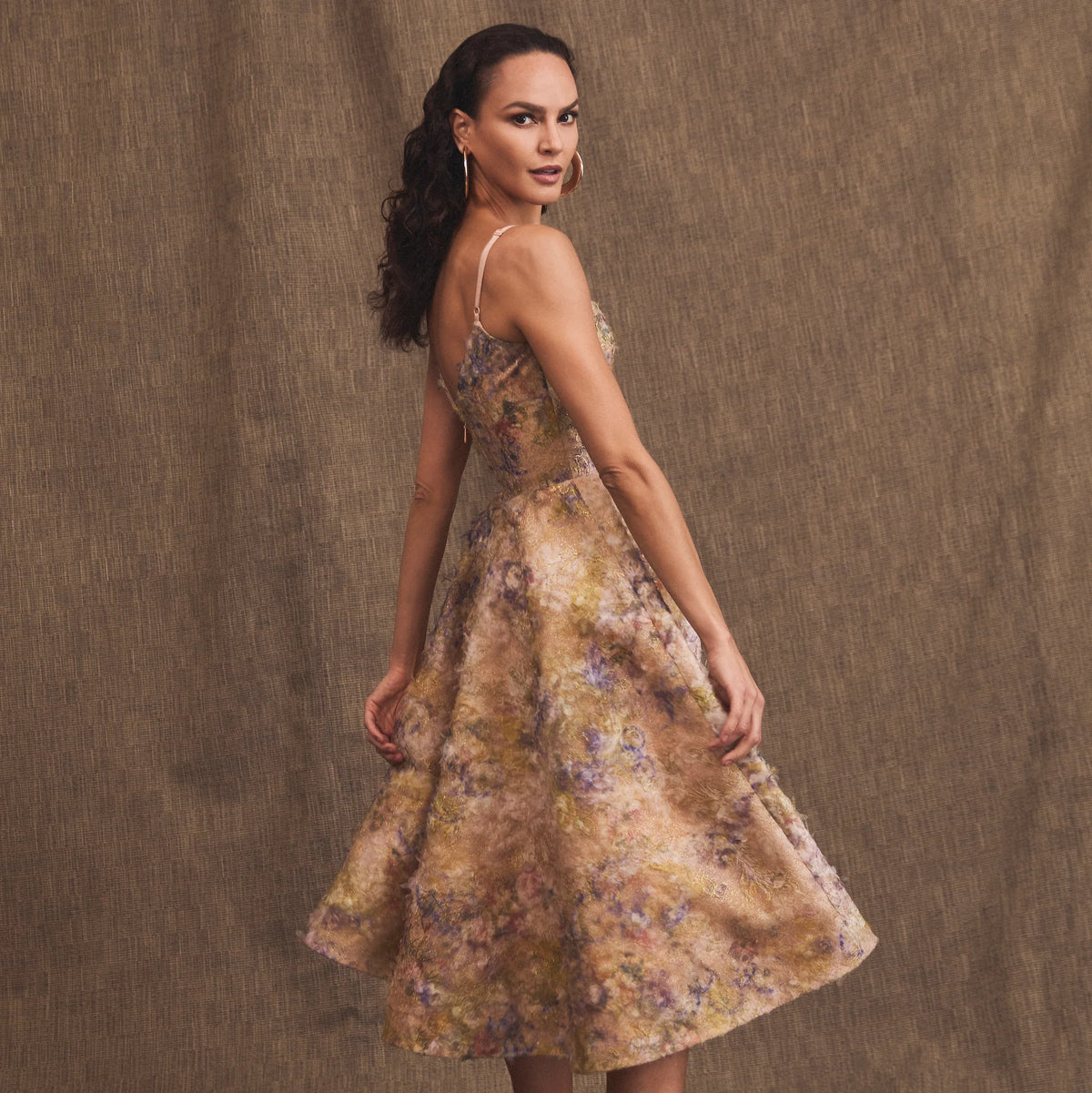 HELSI - Stephanie - Fit and Flare Midi Dress (DR6286) Madeline's Boutique Boca Raton HELSI - Stephanie - Fit and Flare Midi Dress (DR6286) Madeline's Boutique Boca Raton