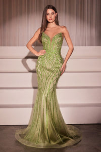 La Divine - CC6018 - Fitted Glitter Tulle Evening Gown Madeline's Boutique Boca Raton La Divine - CC6018 - Fitted Glitter Tulle Evening Gown Madeline's Boutique Boca Raton