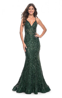 La Femme - 31943- Print Sequin Mermaid Prom Gown | MADELINE'S BOUTIQUE Madeline's Boutique Boca Raton La Femme - 31943- Print Sequin Mermaid Prom Gown | MADELINE'S BOUTIQUE Madeline's Boutique Boca Raton