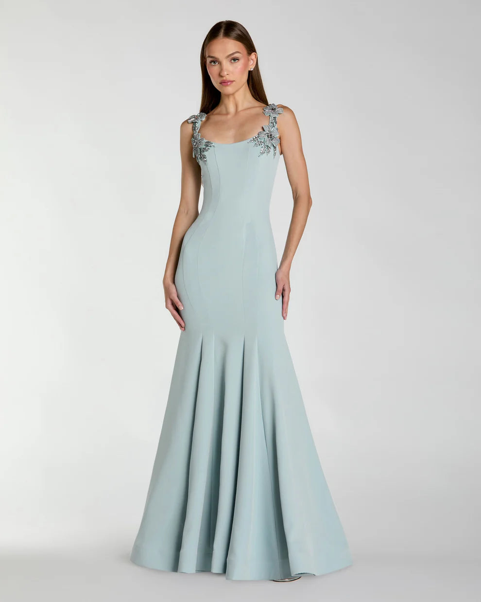 Mac Duggal - 13224 - Embellished Strap Mermaid Gown