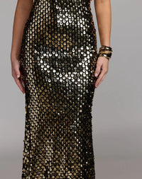 Mac Duggal - 21393 - Strapless Paillette Sequin Gown