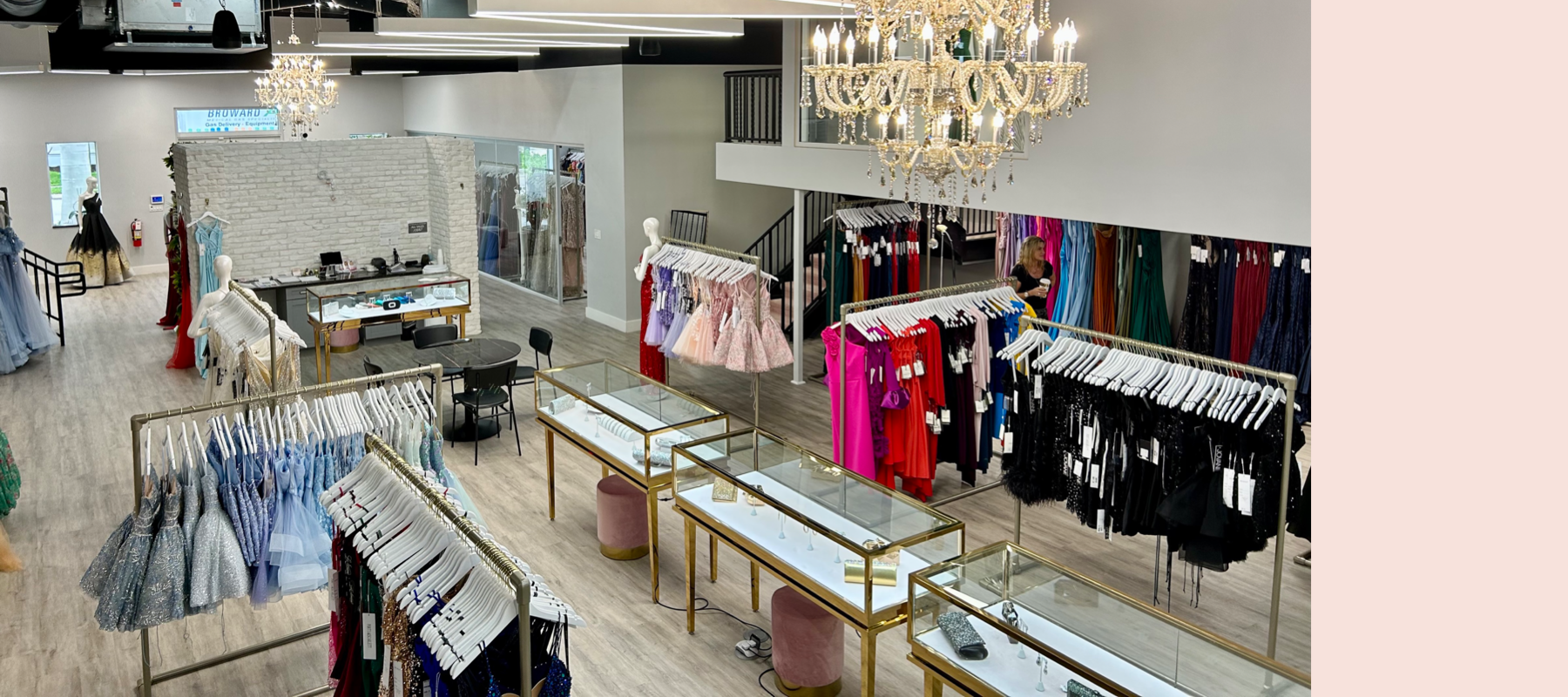 Madeline's Boutique - Find the Perfect Dress for you occasion - Boca Raton - Interior Picture - Desktop Image
