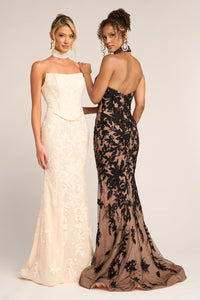 Portia & Scarlett - PS26005 - Strapless Embellished Gown