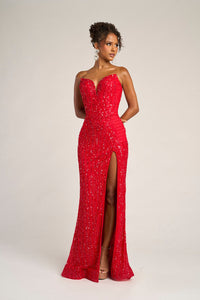 Portia & Scarlett - PS26424C - Strapless Sweetheart Embellished Gown