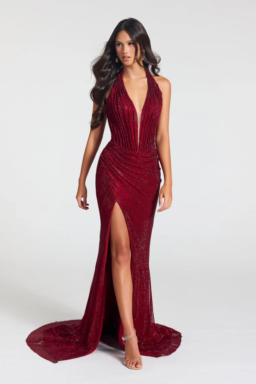 Portia & Scarlett - PS27018 - Halter Gown