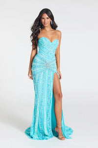 Portia & Scarlett - PS27010C - Strapless Sequin Embellished Gown
