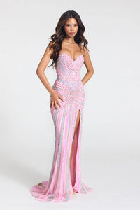 Portia & Scarlett - PS27010C - Strapless Sequin Embellished Gown
