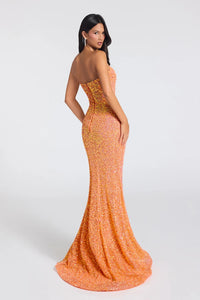 Portia & Scarlett - PS27140C - Strapless Sequin Fitted Gown