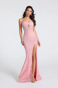 Portia & Scarlett - PS27140C - Strapless Sequin Fitted Gown
