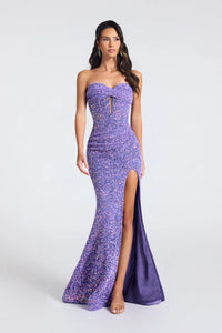 Portia & Scarlett - PS27140C - Strapless Sequin Fitted Gown
