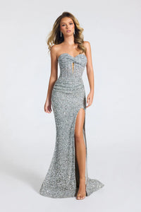 Portia & Scarlett - PS27140C - Strapless Sequin Fitted Gown