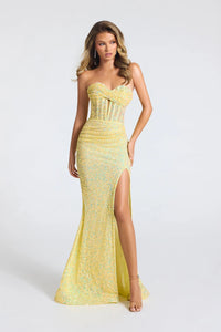 Portia & Scarlett - PS27140C - Strapless Sequin Fitted Gown