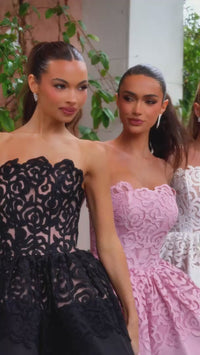 This is a video of models wearing the portia & scarlett PS26714 dress.