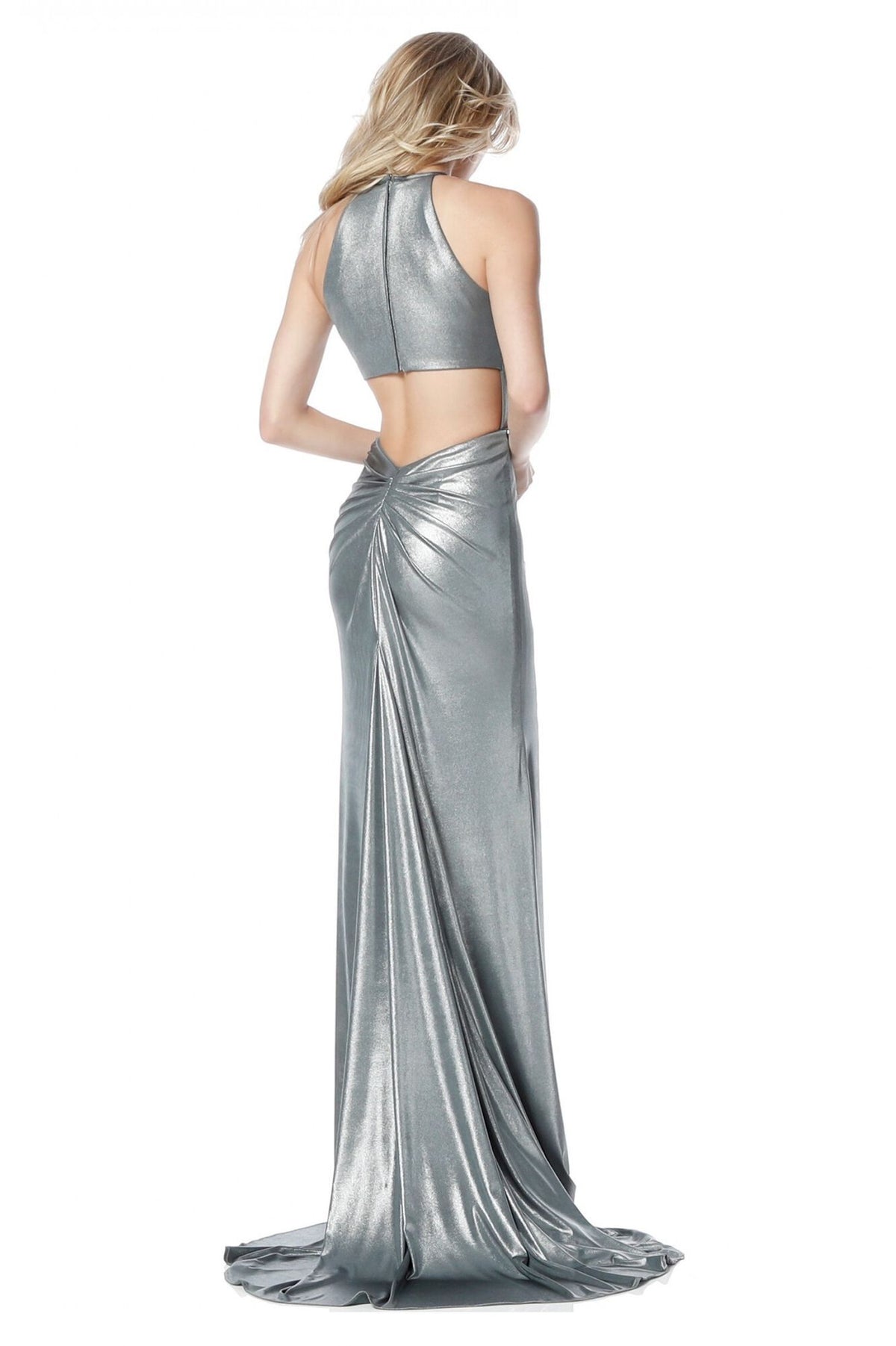 Sherri Hill - 51428 - Radiant Metallic Mermaid Gown