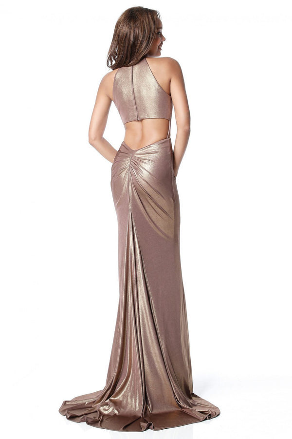 Sherri Hill - 51428 - Radiant Metallic Mermaid Gown