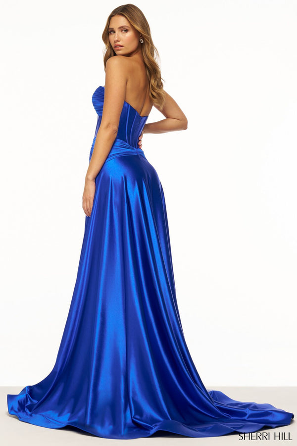 Sherri Hill 56396 Strapless A-Line Gown