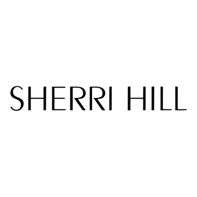 Logo of Sheri Hill- Explore Sherri Hill's Prom dress & Evening Gown Collection at Madeline's Boutique in Toronto and Boca Raton Florida