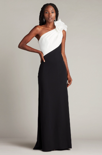 Tadashi shoji long evening dresses discount