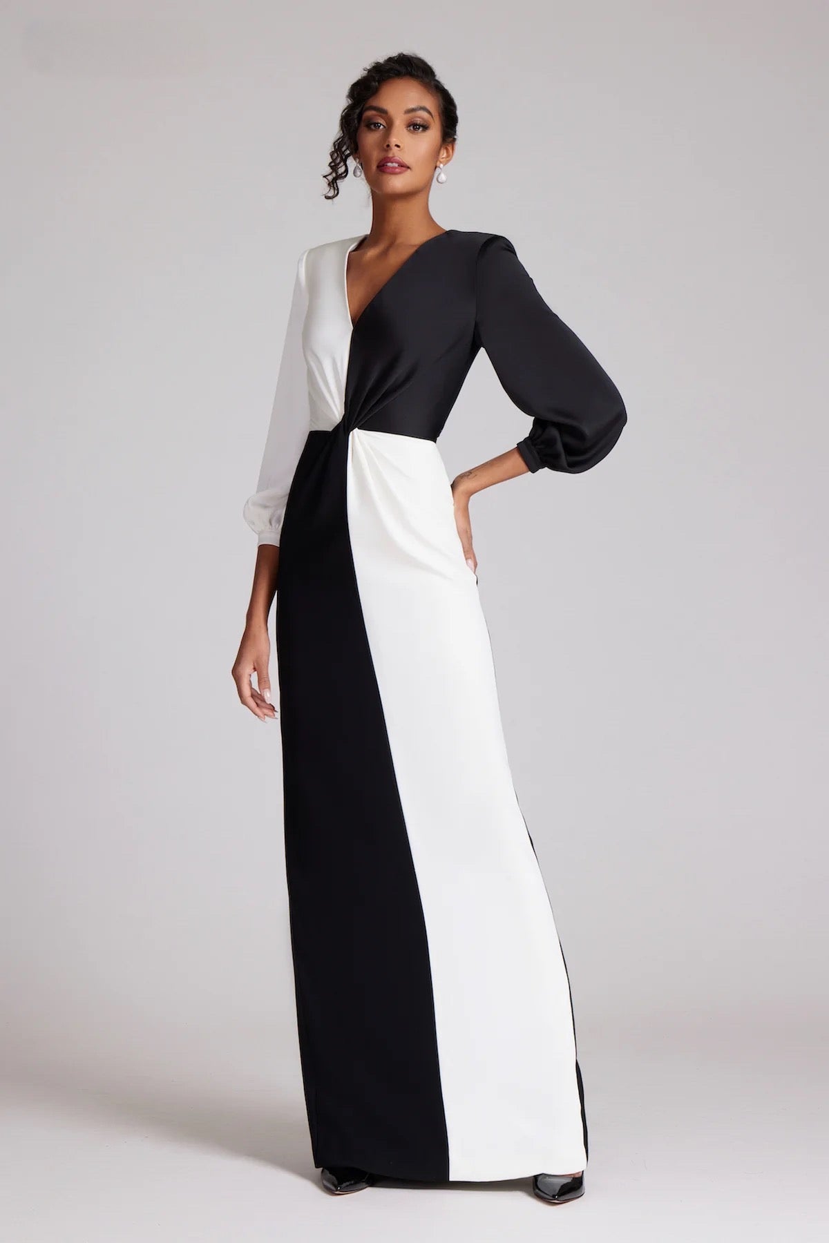Teri Jon By Rickie Freeman Special Occasion Long Dress, 8 / Black Teri Jon By Rickie Freeman Special Occasion Long Dress, 8 / Black